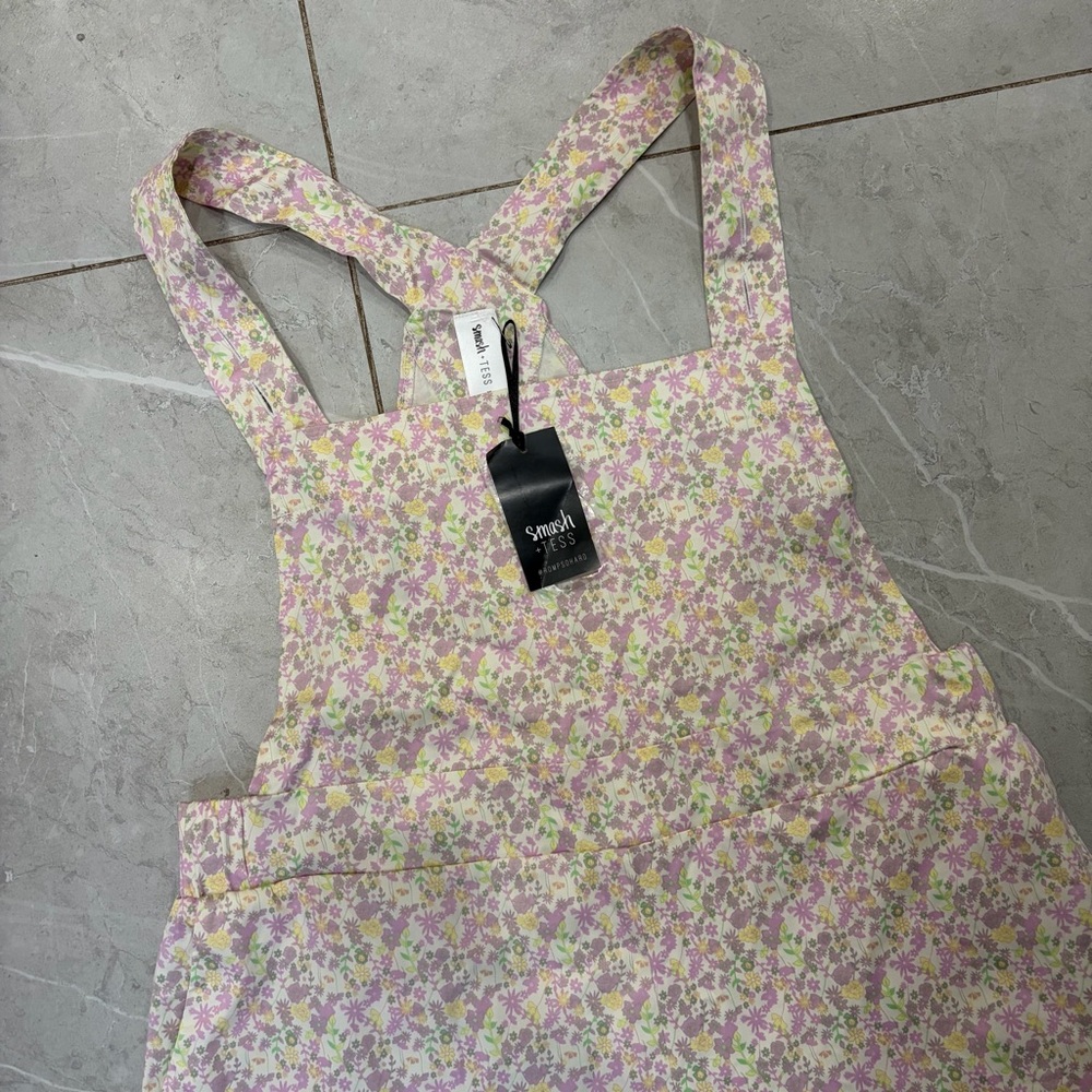 Smash+tess Floral romper